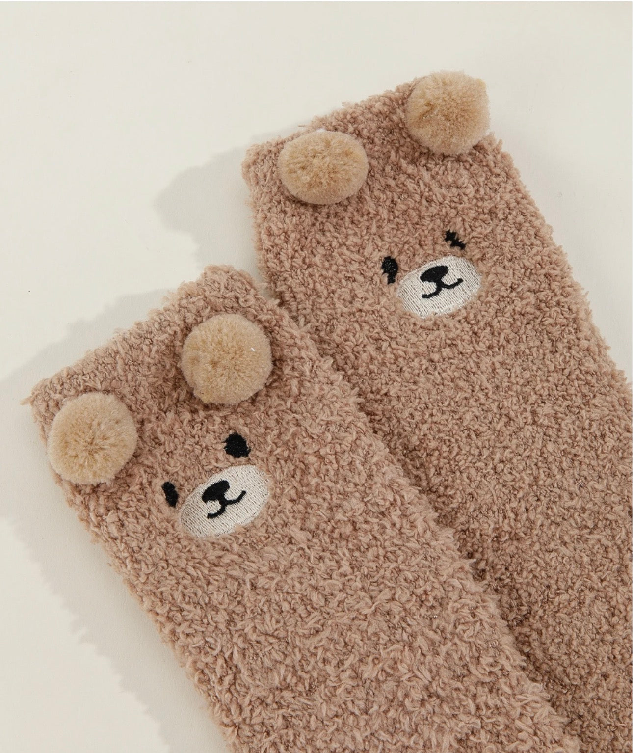 Teddy fluffy socks