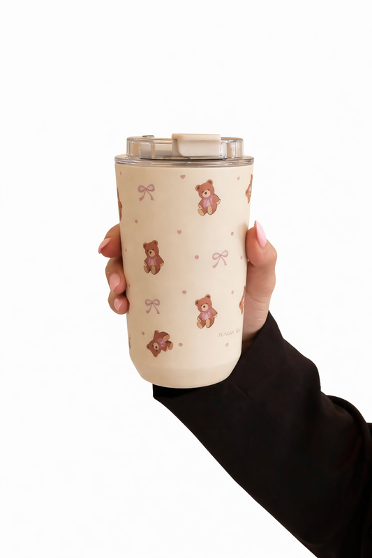 Teddy bow cup