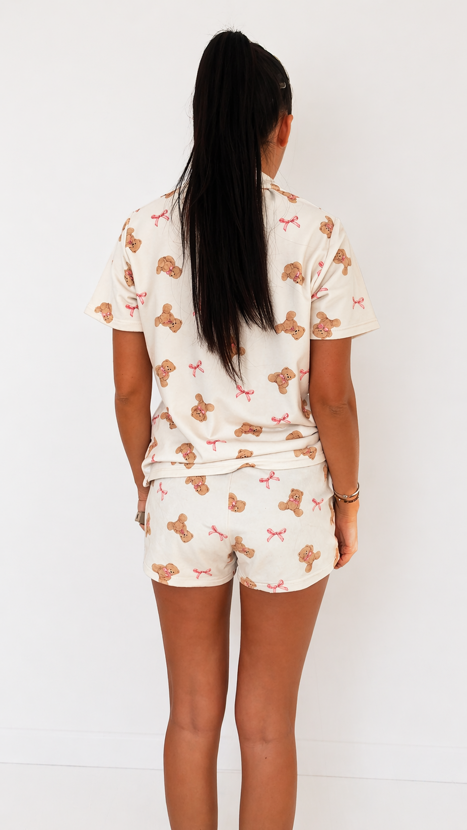Teddy bow short set