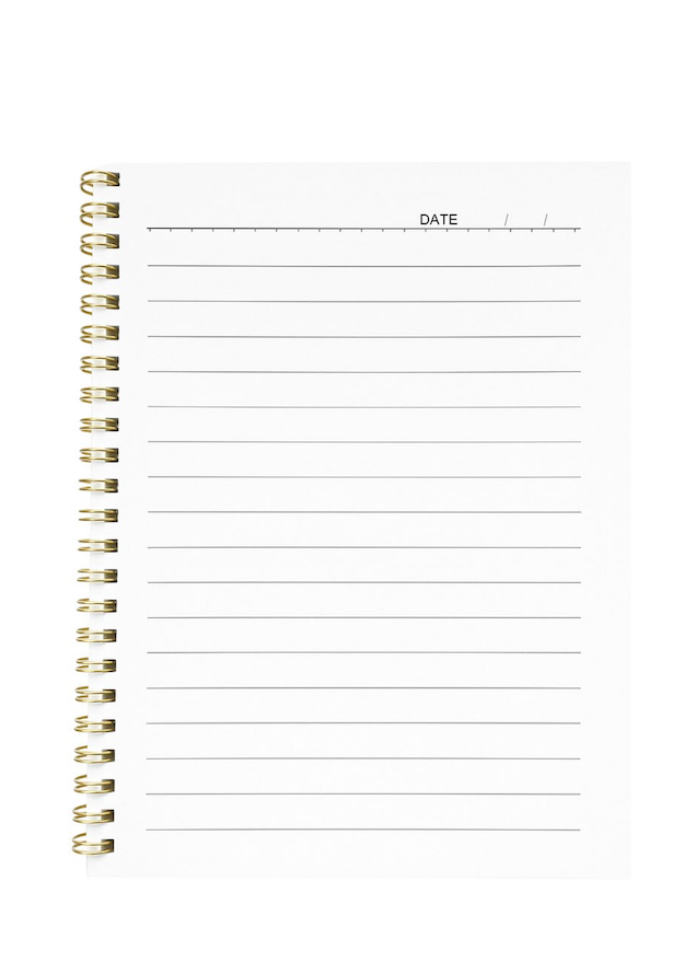 Cherry Spiral Note Book